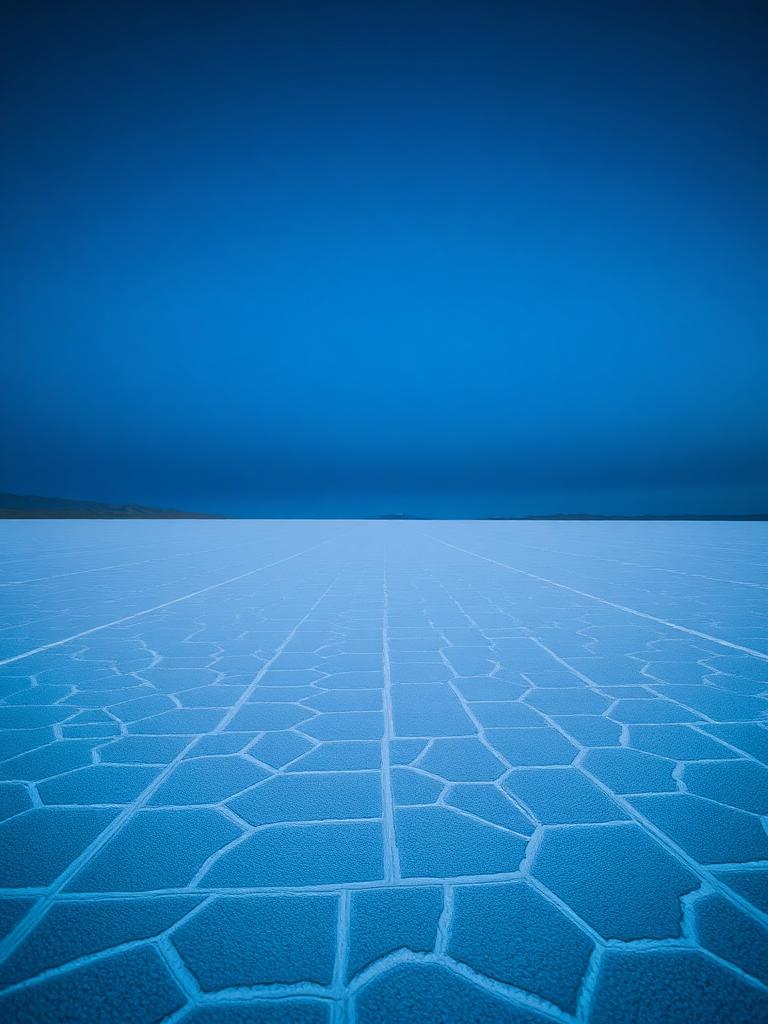 Salinas Grandes de Jujuy al anochecer
